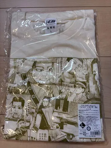 골든 카무이 오가타 햐쿠노스케 T셔츠 L