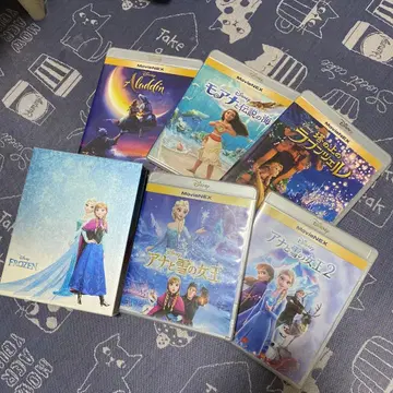 Disney 디즈니 프린세스 DVD 5장 세트
