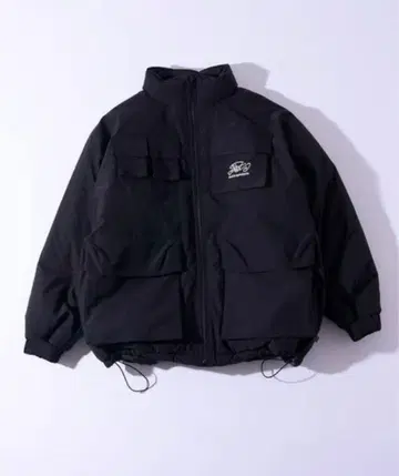 블랙 다운 자켓