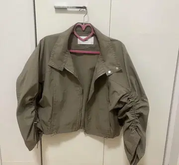 STUDIOUS TC Weather Biker Jacket 카키