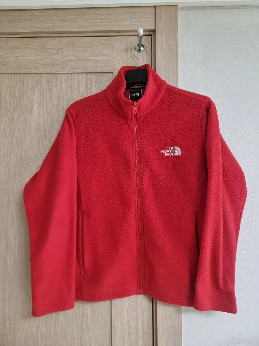 The North Face Red Fleece Jacket Size M