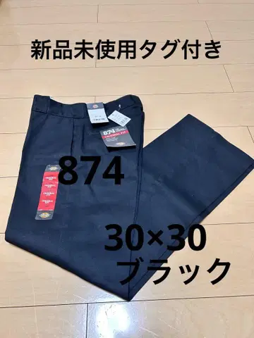 Dickies 874 워크 팬츠 30x30 블랙