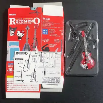피규어 헬로키티 레스폴 타입 기타 산리오 ROCKMONO