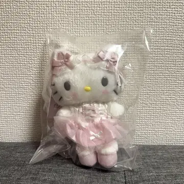 키티 화이트 고양이 발레리나 마스코트