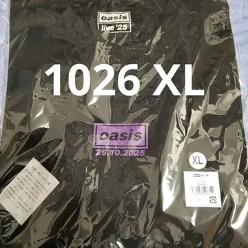 oasis T셔츠 TOKYO 1026 XL 사이즈