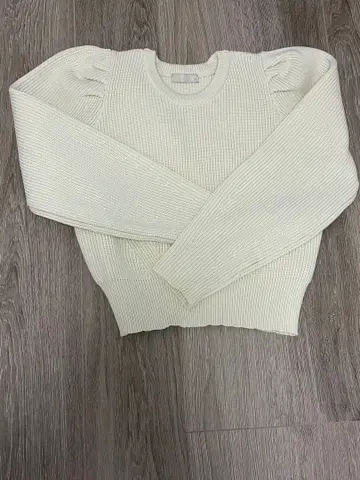 FREE'S MART 아이보리 리브 니트
