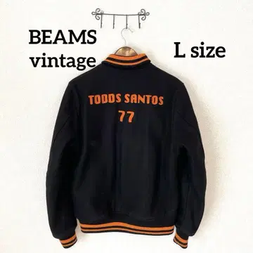 BEAMS vintage 바시티 자켓 울 소재 L