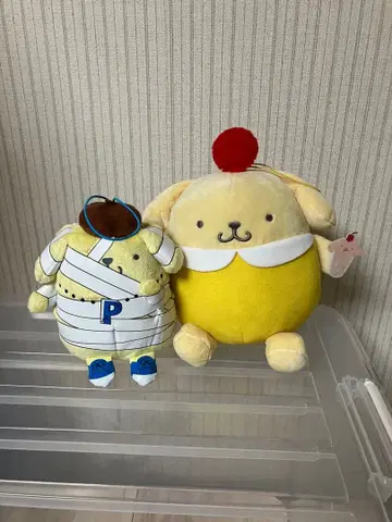 폼폼푸딩 봉제 인형 2세트