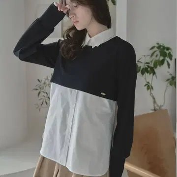 cen. 키바 칼라 블라우스