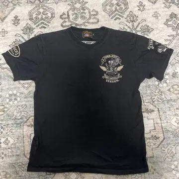 VANSON 톰과 제리 T셔츠 M 사이즈 블랙