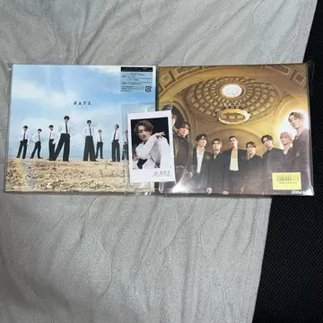 [ 2개 세트 ] SnowMan 베스트 앨범 RAYS 초회반 A+B 카드