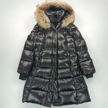 샘 뉴욕 롱 퍼 다운 자켓 M A라인 미 스타일
