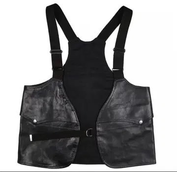 TATOO STUDIO YAMADA LEATHER VEST
