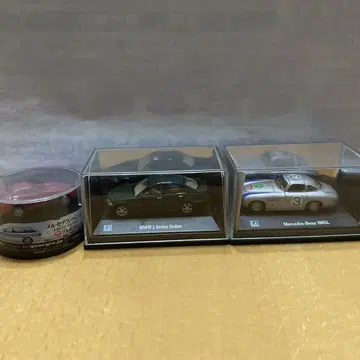 BMW 3시리즈 세단 & 메르세데스 벤츠 300SL 미니카 세트
