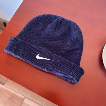 90s 나이키 네이비 스몰 스우시 비니 BS02