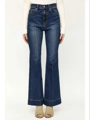 23인치 Sly Jeans 다크 블루 부츠컷 데님