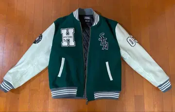 HYSTERIC GLAMOUR x WIND AND SEA 바시티 자켓