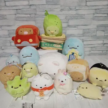 산엑스 스미코구라시 봉제 인형 마스코트 묶음 판매