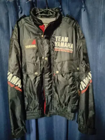 TEAM YAMAHA 나일론 자켓 L 사이즈 당시물 80s 90s