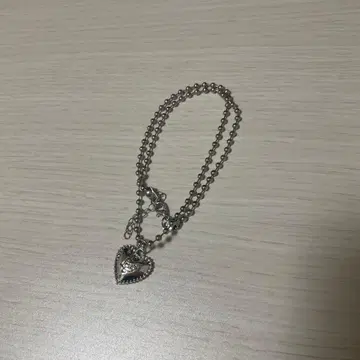 하트형 펜던트 목걸이