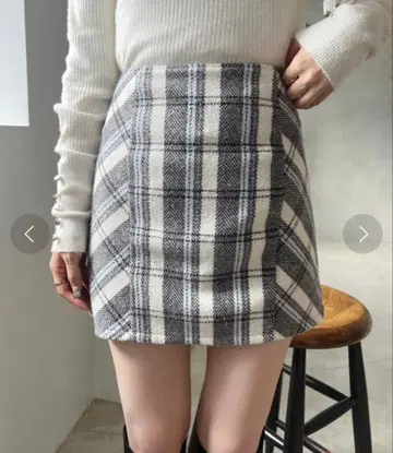 one after another NICE CLAUP 체크 미니 스커트