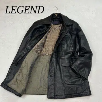 J306 L 레전드 가죽 자켓 블랙 남성용