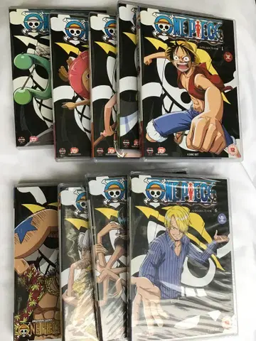 가격 인하 원피스 컬렉션 One Piece 영어, 일본어 dvd