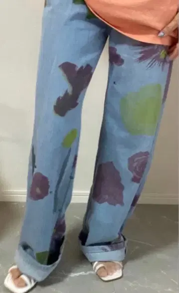 치치 앤드 샐리 데님 팬츠