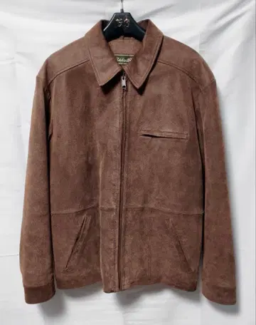 Eddie Bauer 브라운 가죽 자켓 돈피 새상품급 사이즈 M