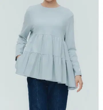 요리 베이직 쭈리 티어드 티셔츠 색스