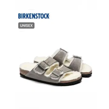 BIRKENSTOCK 버켄스탁 애리조나 시어링 샌들 36