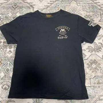 VANSON Felix the Cat 티셔츠 M 블랙
