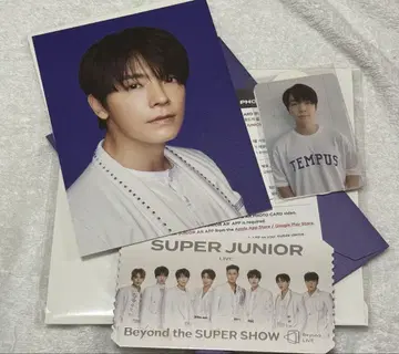 SUPER JUNIOR 동해 엽서 트레이딩 카드