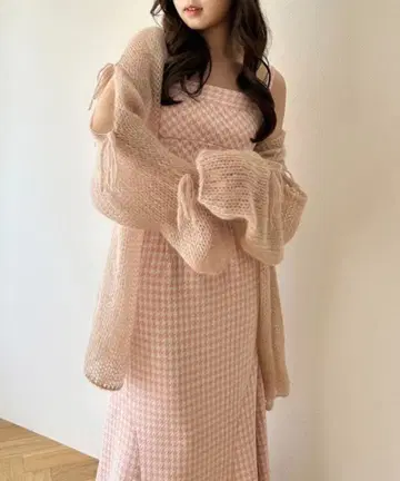 DEICY ME COUTURE 키드모헤어 시어 2WAY 니트