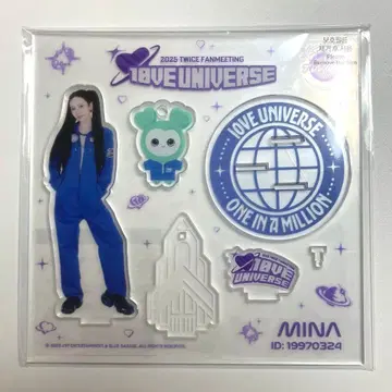 TWICE 미나 아크릴 스탠드 10VE UNIVERSE 팬미팅 POPUP