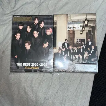 Snow Man THE BEST 2020-2025 초회 한정판 A+B