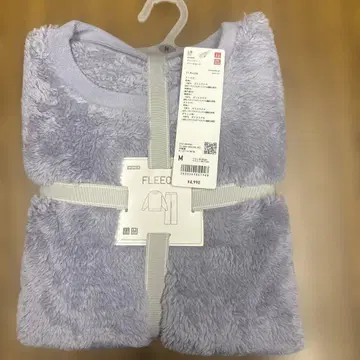 UNIQLO 플리스 M 퍼플