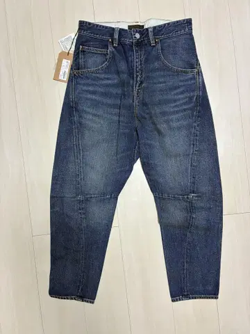 데님 팬츠 다크 블루
