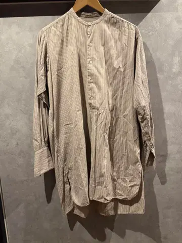 20s, 30s 프랑스 그랑 파샤 셔츠 유로 빈티지 쉘 버튼