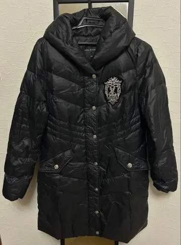 VALENZA42 블랙 다운 자켓