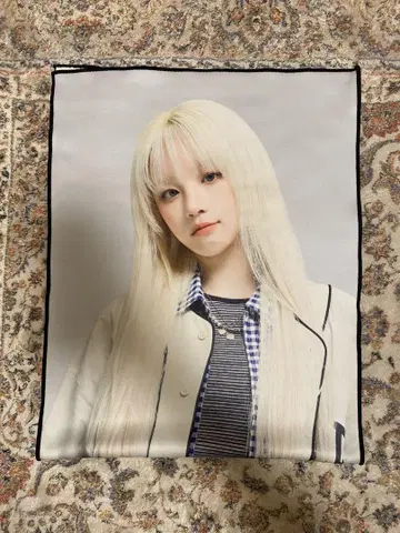 idle 일본 투어 굿즈 슬로건 타월 우기 아이들
