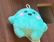 [ 판매 종료 ] 만박 독일 서큘러 봉제 인형 터콰이즈 소