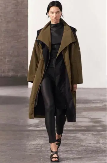 ZARA 트렌치코트 ZW Collection 새상품 롱 코트