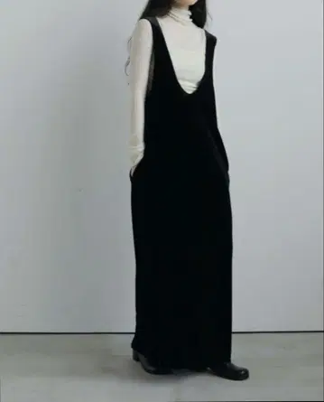 anuke Velour Balloon Onepiece 안누크