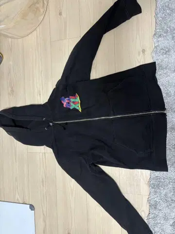 XLARGE 블랙 후드티 XLARGE