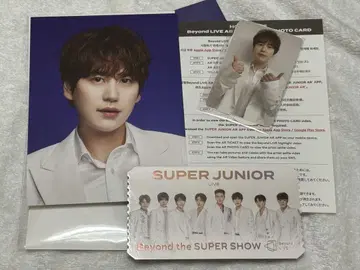 SUPER JUNIOR 규현 엽서 트레이딩 카드