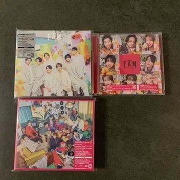 timelesz 앨범 FAM 3가지 형태 세트 CD Blu-ray