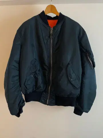 구제 의류 ALPHA MA-1 XXL 90년대 빈티지 네이비