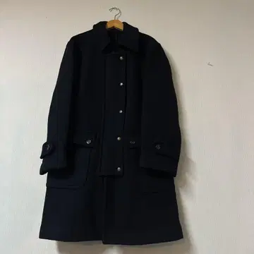 VAN JAC 울 코트 사이즈 M 블랙 남성용