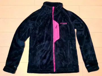 여성용 컬럼비아 티타늄 보아 플리스 M 블랙&핑크